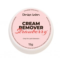 Ремувер кремовый для снятия ресниц Design Lashes / Cream Remover / Strawberry, 15 г