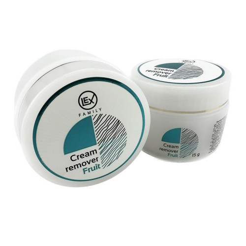 Ремувер кремовый для снятия ресниц фруктовый Lex / Cream Remover Fruit, 15 г