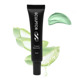 Ремувер кремовый для снятия ресниц Sculptor lash - Cream Remover - алоэ (тюбик), 15 мл - УЦЕНКА