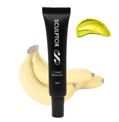 Cream remover for removing eyelashes Sculptor lash / Cream Remover / banana (tube), 15 ml