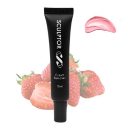 Cream remover for removing eyelashes Sculptor lash / Cream Remover / strawberry (tube), 15 ml