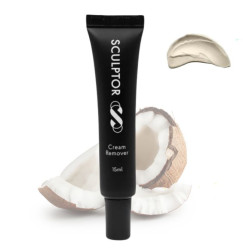 Cream remover for removing eyelashes Sculptor lash / Cream Remover / coconut (tube), 15 ml