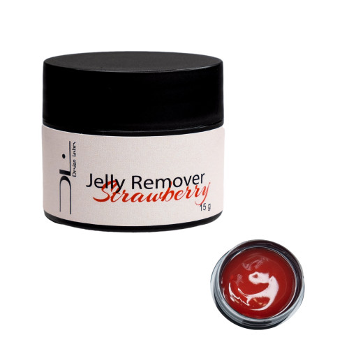Eyelash remover jelly Design Lashes / Jelly Remover / Strawberry, 15 g