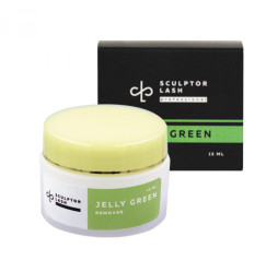 Remover for removing eyelash extensions Sculptor lash / Remover / Jelly Green, 15 ml