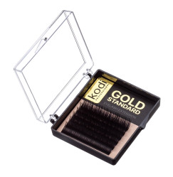Przedłużanie rzęs Kodi (6 rzędów) Gold Standard / B 0,07 mix 6-7-8-9 mm / czarny
