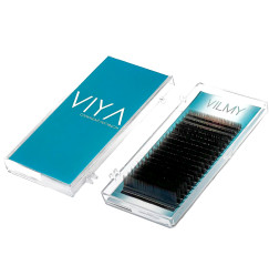 Przedłużanie rzęs ciemny brąz VILMY VIYA / mix B / 0,07 / 6-10 mm / Czekolada