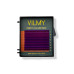 Eyelashes for extension VILMY KLIPKY (8 lines) - VIOLET mix C+ / 0.07 / 7-14 mm