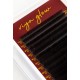 Eyelashes for extension Viya DARK CHOCO - 0.07 mix CC - 6-14 mm - (dark brown)