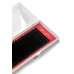 Eyelashes for extension Viya GLOW - 0.07 mix L - 7-14 mm - black