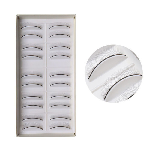 False eyelashes for training mannequin - 10 pairs