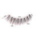 Reusable false eyelashes + glue ZIDIA Lashes Red Carpet Collection (clear band) / Megan