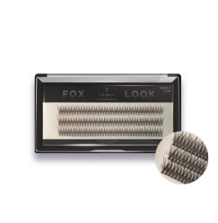 False eyelashes CTR GROUP & KUCHMA NATALI / Fox Look 12D/0.1 / 11 mm