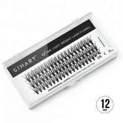 Вії-пучки накладні Sinart/Extra Light Weight Lash 20D/0.10С/12 мм