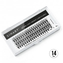 Вії-пучки накладні Sinart/Extra Light Weight Lash 20D/0.10С/14 мм