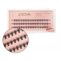 Ресницы-пучки ZIDIA Luxury Cluster Lashes 20D (C 0.10, 3 ленты) - 6 мм