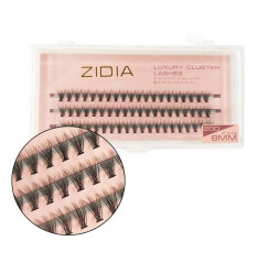 ZIDIA Luxury Cluster Lashes 20D (C 0.10, 3 strips) - 8 mm
