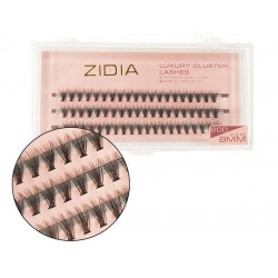 Ресницы-пучки ZIDIA Luxury Cluster Lashes 20D (C 0.10, 3 ленты) - 8 мм