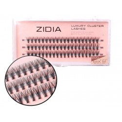 Ресницы-пучки ZIDIA Luxury Cluster Lashes 20D (C 0.10, 3 ленты) - Mix М 9, 10, 11 мм