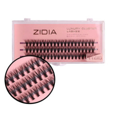 ZIDIA Luxury Cluster Lashes 30D (C 0.07, 3 strips) - 11 mm