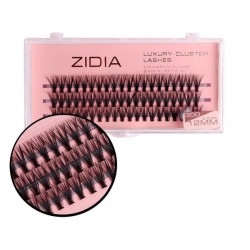 Ресницы-пучки ZIDIA Luxury Cluster Lashes 30D (C 0.07, 3 ленты) - 12 мм