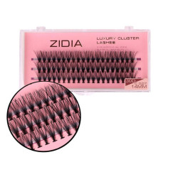 ZIDIA Luxury Cluster Lashes 30D (C 0.07, 3 strips) - 14 mm