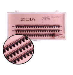 ZIDIA Luxury Cluster Lashes 30D (C 0.07, 3 strips) - 9 mm