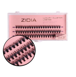 ZIDIA Luxury Cluster Lashes 30D (C 0.07, 3 strips) - Mix S 8, 9, 10 mm