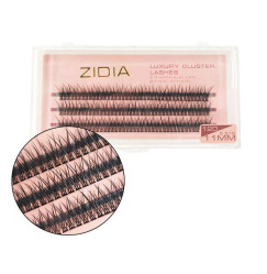 ZIDIA Luxury Cluster Lashes Fish tail 12D (C 0.10, 3 strips) - 11 mm