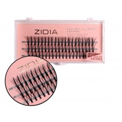 Ресницы-пучки ZIDIA Luxury Cluster Lashes KIM 16D (C 0.10, 3 ленты) - 14 мм