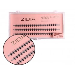 ZIDIA Luxury Cluster Lashes KIM 16D (C 0.10, 3 strips) - 6 mm