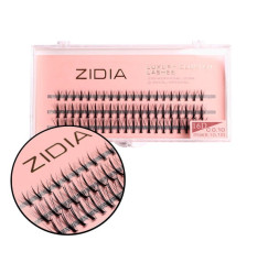 Eyelashes-bunches ZIDIA Luxury Cluster Lashes KIM 16D (C 0.10, 3 strips) - Mix 8, 10, 12 mm