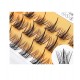Nesura cluster eyelashes (3 strips 11, 12, 13 mm) - fishtail
