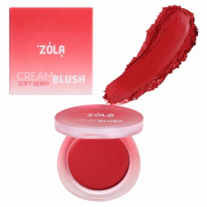 Рум'яна кремові ZOLA - CREAM BLUSH - SOFT BERRY