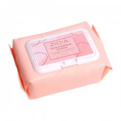 Салфетки для снятия макияжа очищающие ZIDIA / Cleansing Wipes, 120 шт