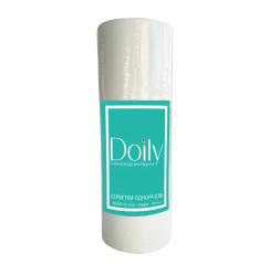 Disposable wipes in roll made of spunlace smooth 40g/m2 Doily - 30x30 cm, 100 pcs