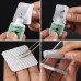 Lint-free perforated wipes IN A CONTAINER (1200 pcs) - HEART-SHAPED - white