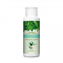 Ayurvedic shampoo from Indian medicinal herbs Comex - for strengthening hair, 75 ml