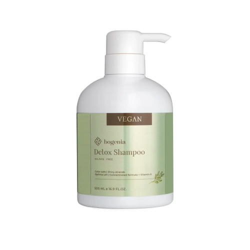 Шампунь безсульфатний для волосся Bogenia Vegan / Detox Shampoo (BG409 №001), 500 мл