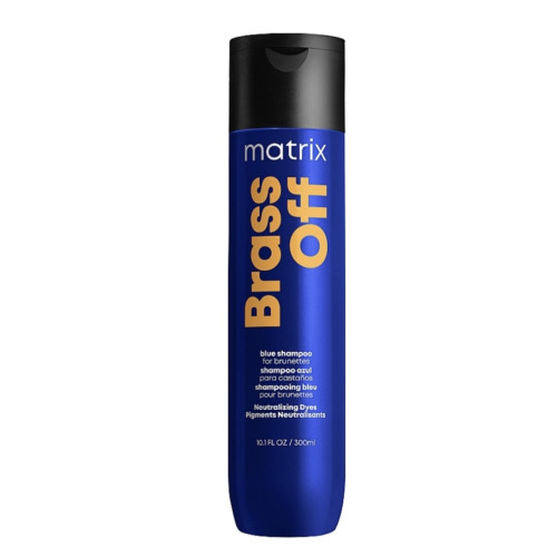 Szampon neutralizujący miedziane odcienie brązu / ciemnego blondu Matrix / Brass Off Shampoo, 300 ml