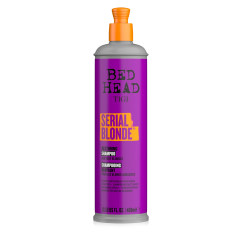 Shampoo for lightened hair TIGI Bed Head Serial Blonde Shampoo, 400 ml