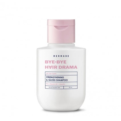 Shampoo for strengthening and shining hair MERMADE / Strengthening & Gloss Shampoo, 85 ml