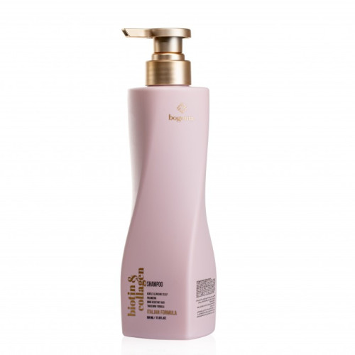 Шампунь для волосся Bogenia - Biotin & Collagen Shampoo (BG451 №001), 500 мл
