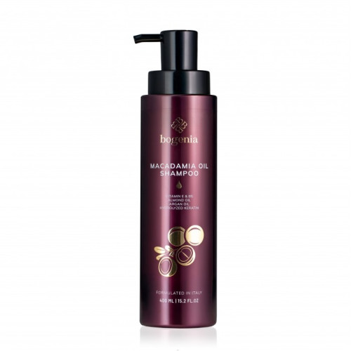 Шампунь для волос Bogenia - Macadamia Oil Shampoo (BG435 №001), 400 мл