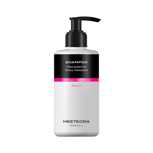 Шампунь для волосся Meeteora Beauty - SHAMPOO - Macadamia Glow Restore - Omega Complex, 300 мл