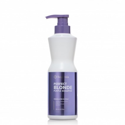 Шампунь для волос против желтизны Bogenia - Perfect Blonde Shampoo (BG418 №001), 500 мл