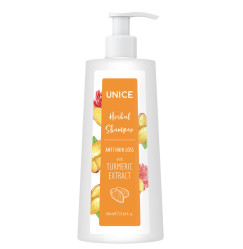 Shampoo for hair restoring with turmeric UNICE / WITH TURMERIC EXTRACT, 700 ml