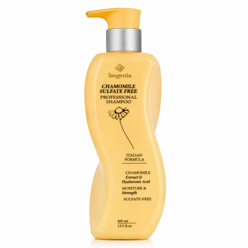 Hair shampoo with chamomile Bogenia - Chamomile Sulfate Free Shampoo (BG461 No. 001), 400 ml