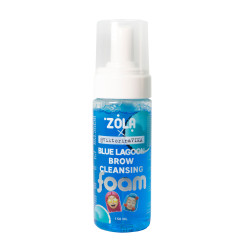 Szampon-pianka do rozjaśniania brwi niebieska Zola Viktorina Vika BLUE LAGOON BROW CLEANSING, 150 ml