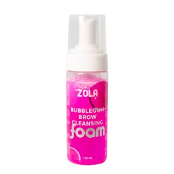 Шампунь-піна для брів рожева, що очищає Zola Bubblegum Brow Cleansing, 150 мл