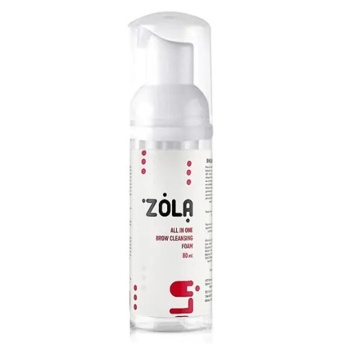 Шампунь-пена для бровей Zola, 80 мл (шамп-пена МИНИ)
